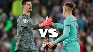 ATENÇÃO EM : TER STEGEN VS COURTOIS - Diferença de Treino ll Barcelona vs Real Madrid