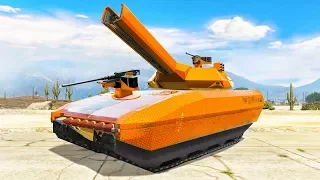 OVERPOWERED $10,000,000 RAILGUN TANK! (GTA 5 DLC)