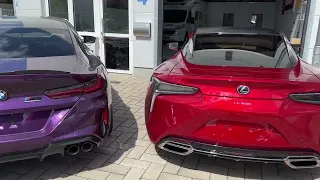 Autohaus Dorian 2023, Lexus LC 500, Corvette C8, BMW M8 Gran Coupe Competition