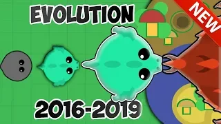 Evolution Of Mope.IO 2016 to 2019!! LOTS OF NEW BIG CHANGES!!