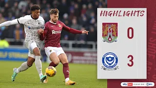 HIGHLIGHTS: Northampton Town 0 Portsmouth 3