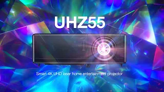 Optoma UHZ55 Smart 4K UHD Laser Home Projector