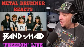Metal Drummer Reacts to FREEDOM (BAND-MAID)