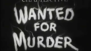 Scott Lord Mystery: The Whispering Shadow, Chapter Five, Wanted for Murder