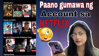 Paano gumawa ng account sa netflix step by step tutorial