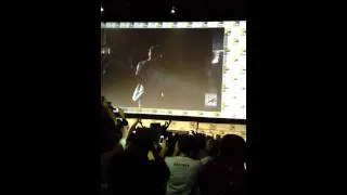 Robert Downey, Jr.'s dancing entrance at Comic-Con 2012