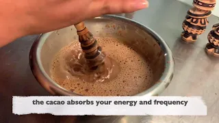 How to use a ceremonial cacao molinillo - Cacao Whisk
