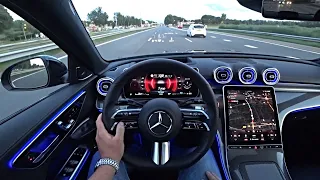 The New Mercedes C Class AMG 2024 Test Drive