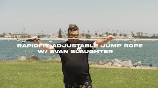 AN ADJUSTABLE JUMP ROPE FOR EVERYONE | EVAN SLAUGHTER (FIT2SERVE) TALKS RAPIDFIT | Rx Smart Gear