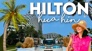 Vlog: 🏖 รีวิวโรงแรม Hilton Hua Hin - ตลาดฉัตรชัย - ร้านโกทิหัวหิน