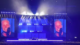 Metallica in Las Vegas February 25, 2022 - Enter Sandman HD