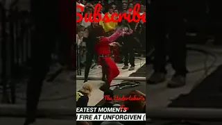 The Undertaker Sets Kane on Fire at Unforgiven 1998