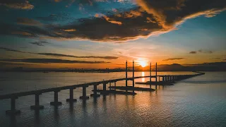 Penang Bridge Drone Footage in 4K