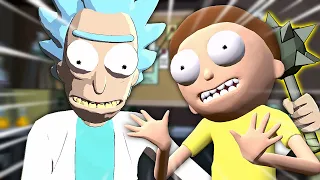 RICK I MORTY, ale to VRCHAT