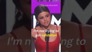Selena Gomez Heartfelt speech - Wins Favorite Female Artist - Pop/Rock AMA's 2016 #SelenaGomez #AMA