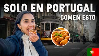 Probando comida en PORTUGAL | ¿Cómo es la GASTRONOMÍA en LISBOA?🇵🇹 T5|E2