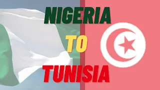 How To Cross From Nigeria To Tunisia || African Migrants Land Journey