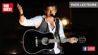 Patrick Bruel face aux lecteurs de Sud Ouest