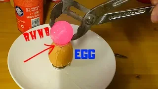 1000 Degree RED HOT Nickel Ball vs EGG