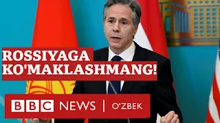 Блинкен асосий муждаси: Санкцияларни четлаб ўтишда Россияга кўмаклашманг! - BBC News O'zbek