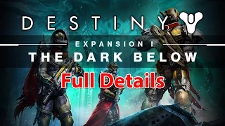 The Dark Below - DLC Expansion 1 - Destiny