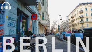 Cycling & Walking in Berlin [4K] Prenzlauer Berg, Schönhauser Allee under Lockdown 2021 | ASMR