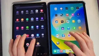 iPad 10 VS Samsung Tab S9 FE Speed Test Comparison