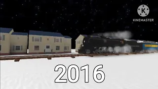 Evolution of The Polar Express (Roblox)