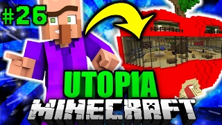 ER wohnt IN EINEM APFEL?! - Minecraft Utopia #026 [Deutsch/HD]