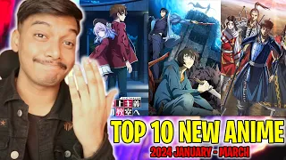 Top 10 New Anime of 2024 Winter (Hindi)