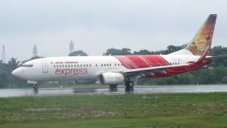 Air India Express Beautiful Take Off From Calicut International Airport