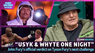 "He Could Beat Usyk And Whyte On The Same Night!" John Fury On The Next Challenges For Tyson Fury