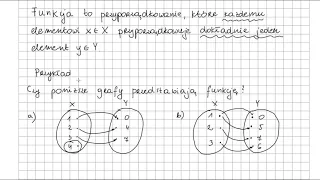 Czy dane przyporządkowanie jest funkcją? Film 1