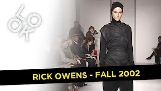 Rick Owens Fall 2002: Fashion Flashback