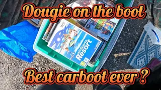 Dougies on the boot hunting for bargains to sell on for a profit ebay UK bolton and aj bell carboot