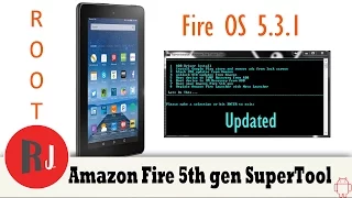 Amazon Fire 5th Gen Fire OS 5 3 1 Rooted with Updated SuperTool