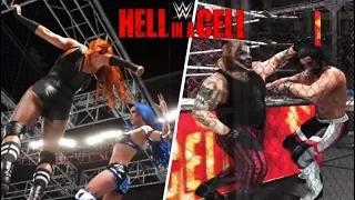 WWE 2K19 HELL IN A CELL 2019 FULL SHOW PREDICTION HIGHLIGHTS