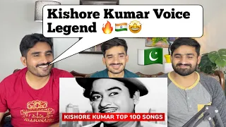 Top 100 Songs Of Kishore Kumar | Random 100 Hit Songs Of Kishore Kumar |PAKISTANI REACTION