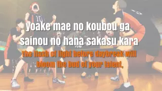 [ENG|ROM] FULL Haikyuu! 2 OP2 - FLY HIGH Lyrics