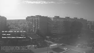 Timelapse 04-07-2020 - Новомосковск, Украина