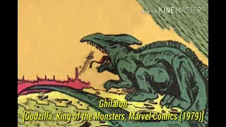 All Godzilla Comic/Manga Monsters