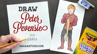 How to draw Peter Pevensie @sharastudio8260