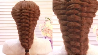 Красивая Прическа. Коса.  Amazing Hairstyle Tutorial Compilation 2017