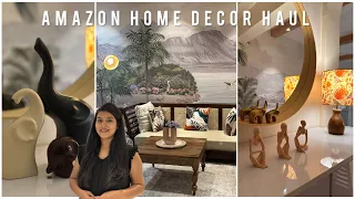 Livingroom & Entryway Makeover | Amazon Home Decorating Haul | Seventh Heaven Sofa Unboxing & Review