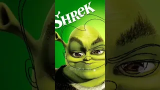 Turning Shrek into Boss Baby #art #mixing #transformation #glowup #disney