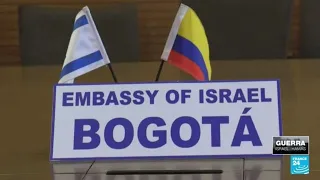 Entró en vigor la ruptura de relaciones diplomáticas entre Colombia e Israel • FRANCE 24