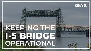 A look at what it takes to keep the I-5 bridge operating