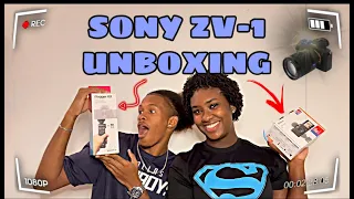 SONY ZV-1 CAMERA UNBOXING || First impressions...