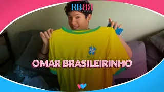 Omar Rudberg reage aos presentes brasileiros!
