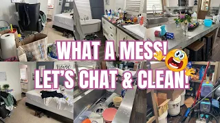 MESSY HOUSE CLEANING MOTIVATION / CLEAN WITH ME/ COMPLETE DISASTER